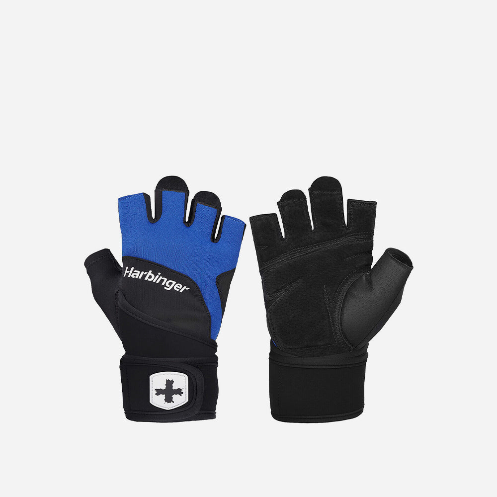 Găng Tay Gym Nam Harbinger Training Grip 2.0 - Xanh Dương - Supersports Vietnam