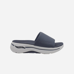 Dép Quai Ngang Nam Skechers GOwalk Arch Fit - Xanh Navy