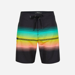 Men's O'Neill Heat Stripe Line 19'' Boardshorts - Black