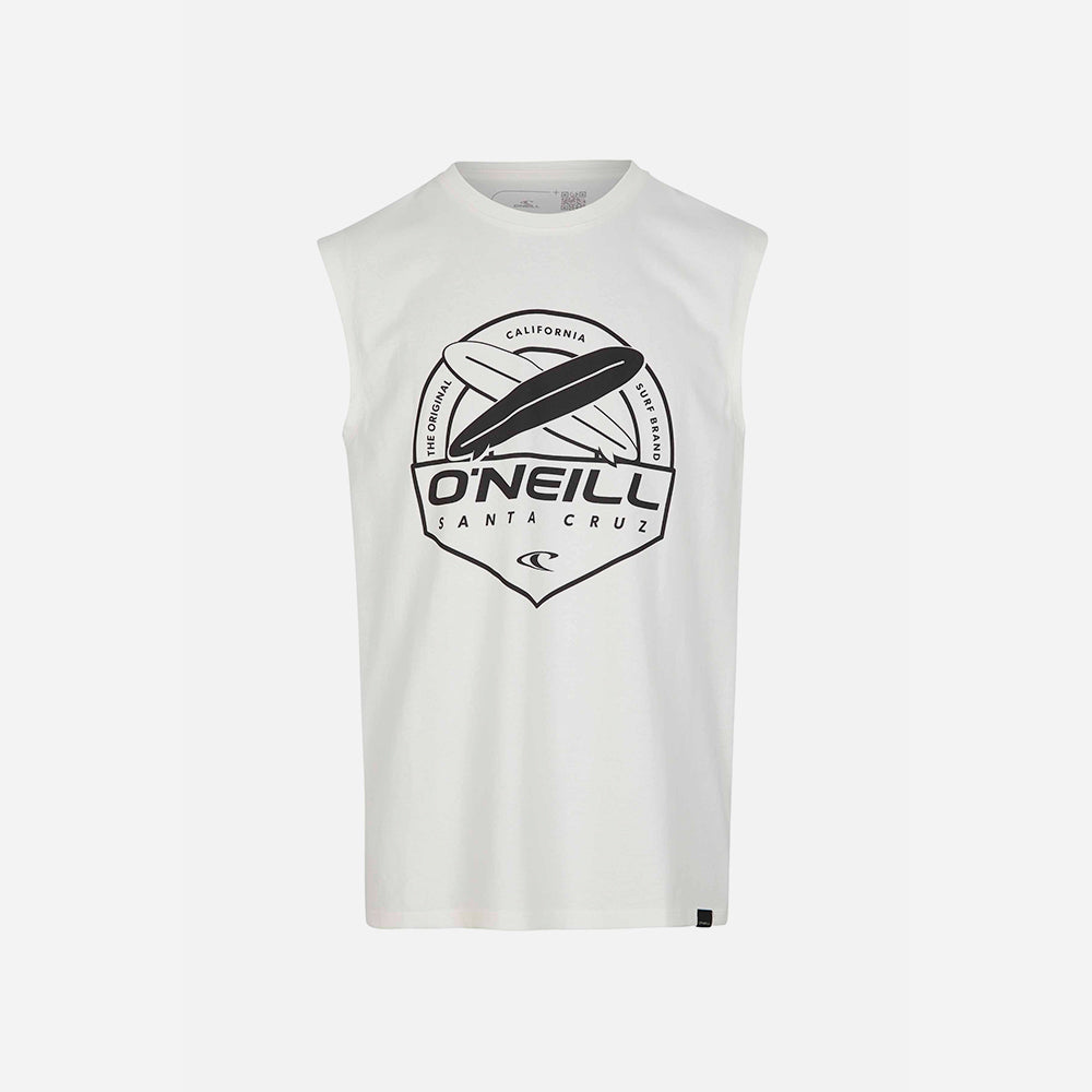 Áo Ba Lỗ Nam O'Neill Barrels - Trắng - Supersports Vietnam