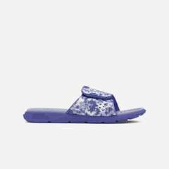 Women's Under Armour Ignite Pro Graphic Strap Slides - Purple