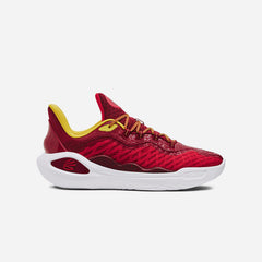 Unisex Under Armour Curry 11 Fire Basketball Shoes - Red