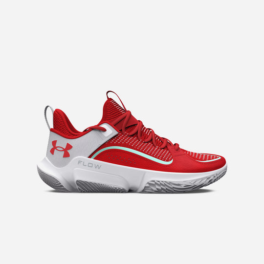 Unisex Under Armour Flow Futr X 3 Basketball Shoes - Red