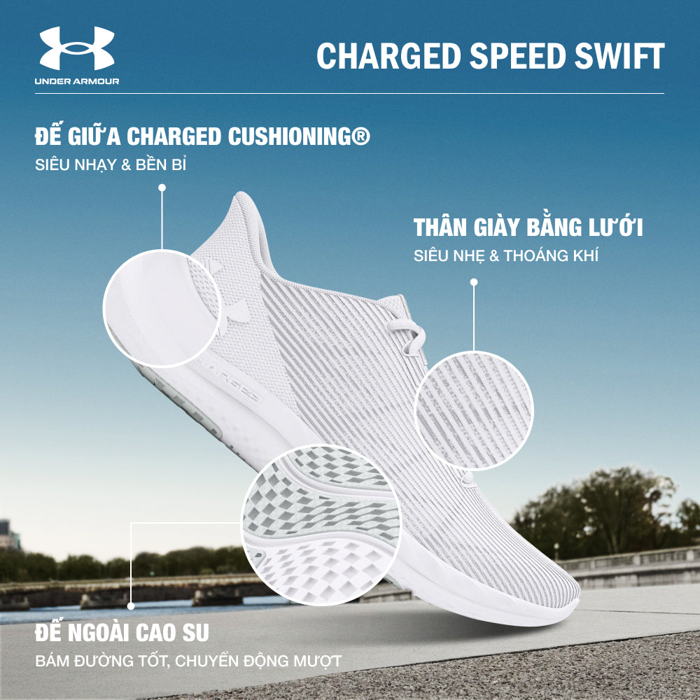 Giày Chạy Bộ Nam Under Armour Charged Speed Swift - Supersports Vietnam