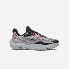 Unisex Under Armour Curry Splash 24 Basketball Shoes - Gray