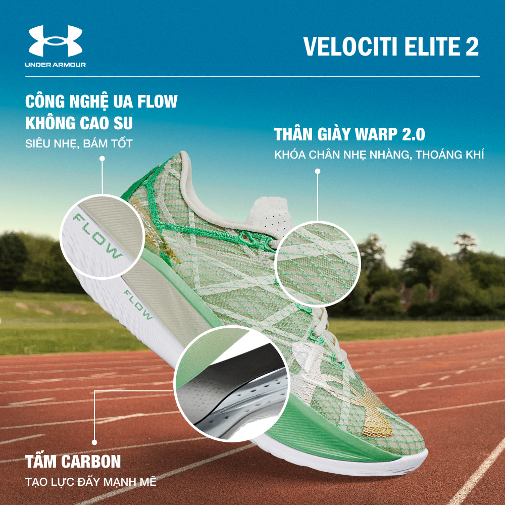 Giày Chạy Bộ Unisex Under Armour Velociti Elite 2 - Supersports Vietnam