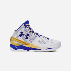 Unisex Under Armour Curry 2 Basketball Shoes - White