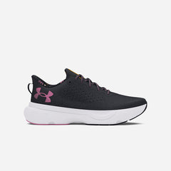 Women's Under Armour Infinite Print Running Shoes - Black