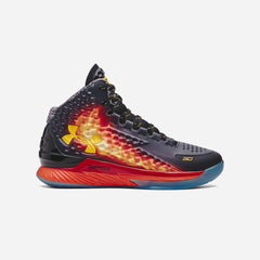 Giày Bóng Rổ Unisex Under Armour Curry 1 Nba Jam - Đen