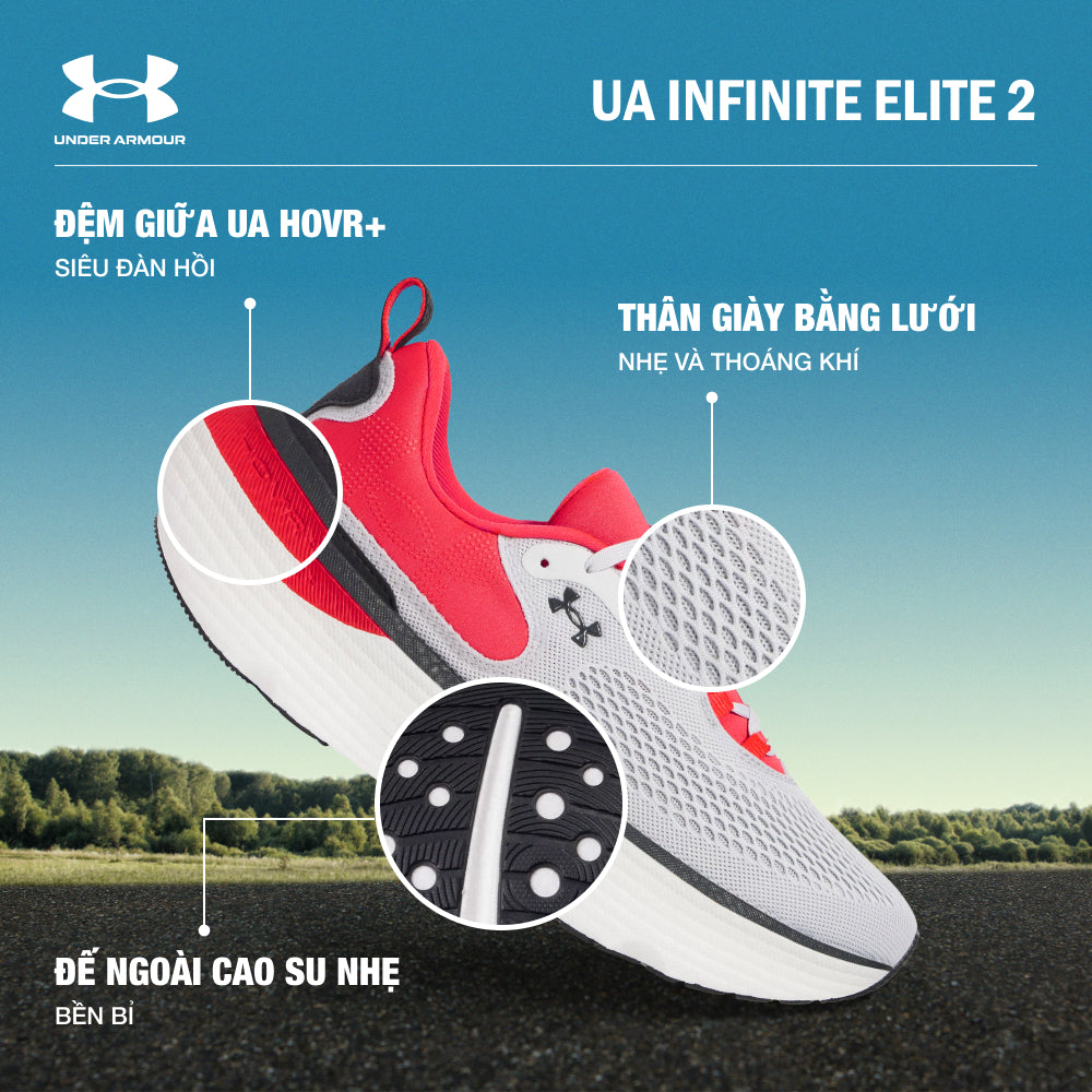 Giày Chạy Bộ Nam Under Armour Infinite Elite 2 - Supersports Vietnam