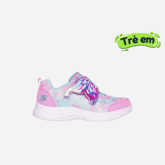 Girls' Skechers Glimmer Kicks - Fairy Chaser Sneakers - Pink