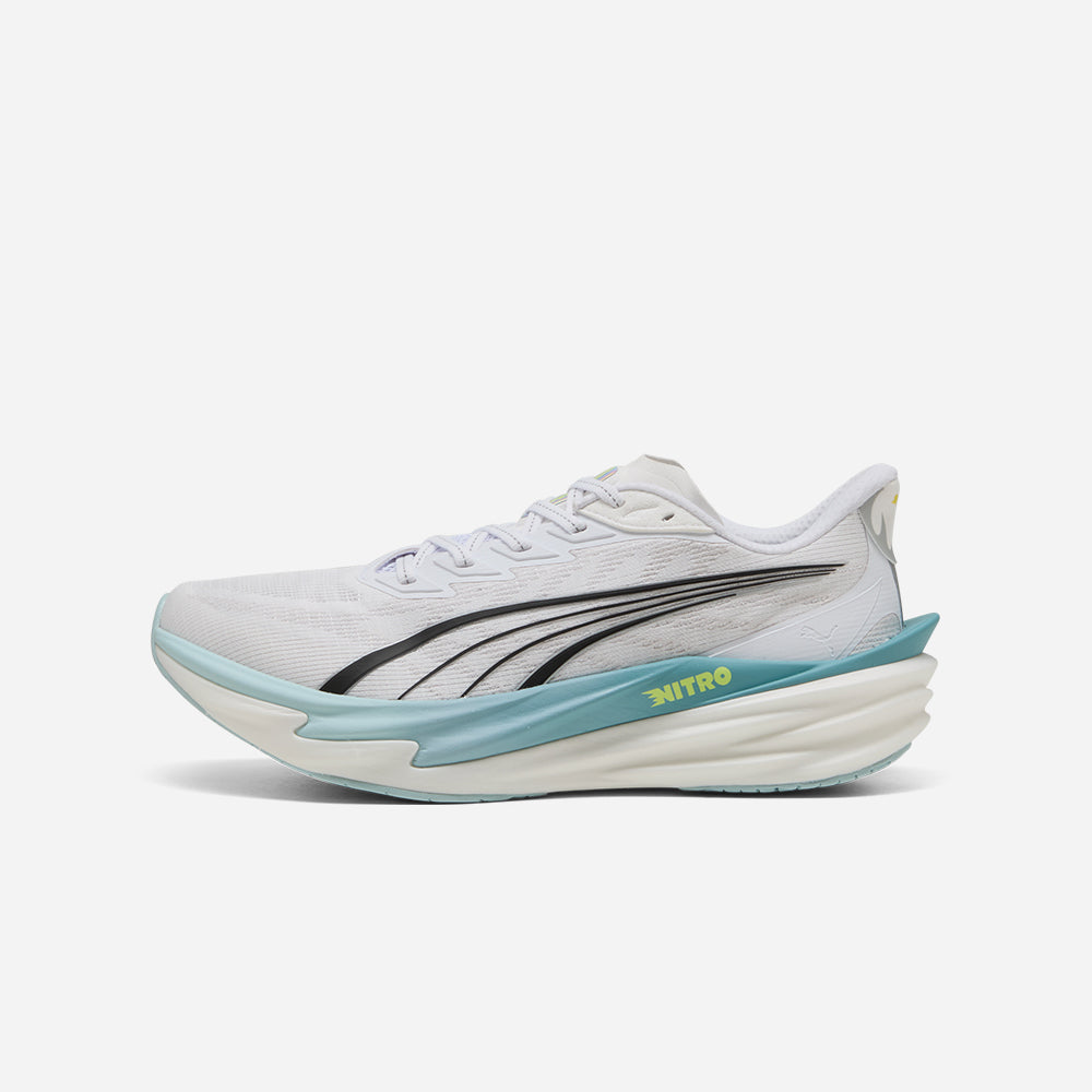 Giày Chạy Bộ Nam Puma Deviate Nitro 4 Fresh Water - Trắng - Supersports Vietnam