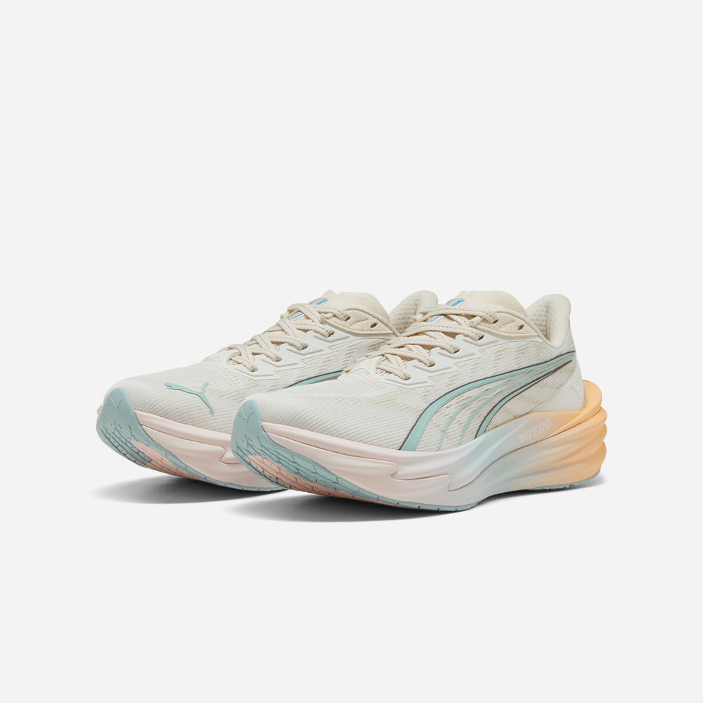 Giày Chạy Bộ Nữ Puma Deviate Nitro 4 Rc Warm Lucite - Be - Supersports Vietnam