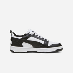 Men's Puma Rebound V6 Low Sneakers - Black