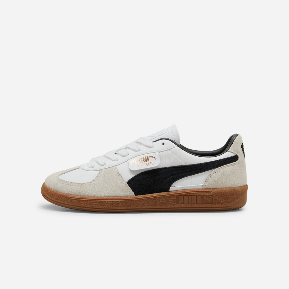 Giày Sneaker Unisex Puma Palermo Leather - Trắng - Supersports Vietnam
