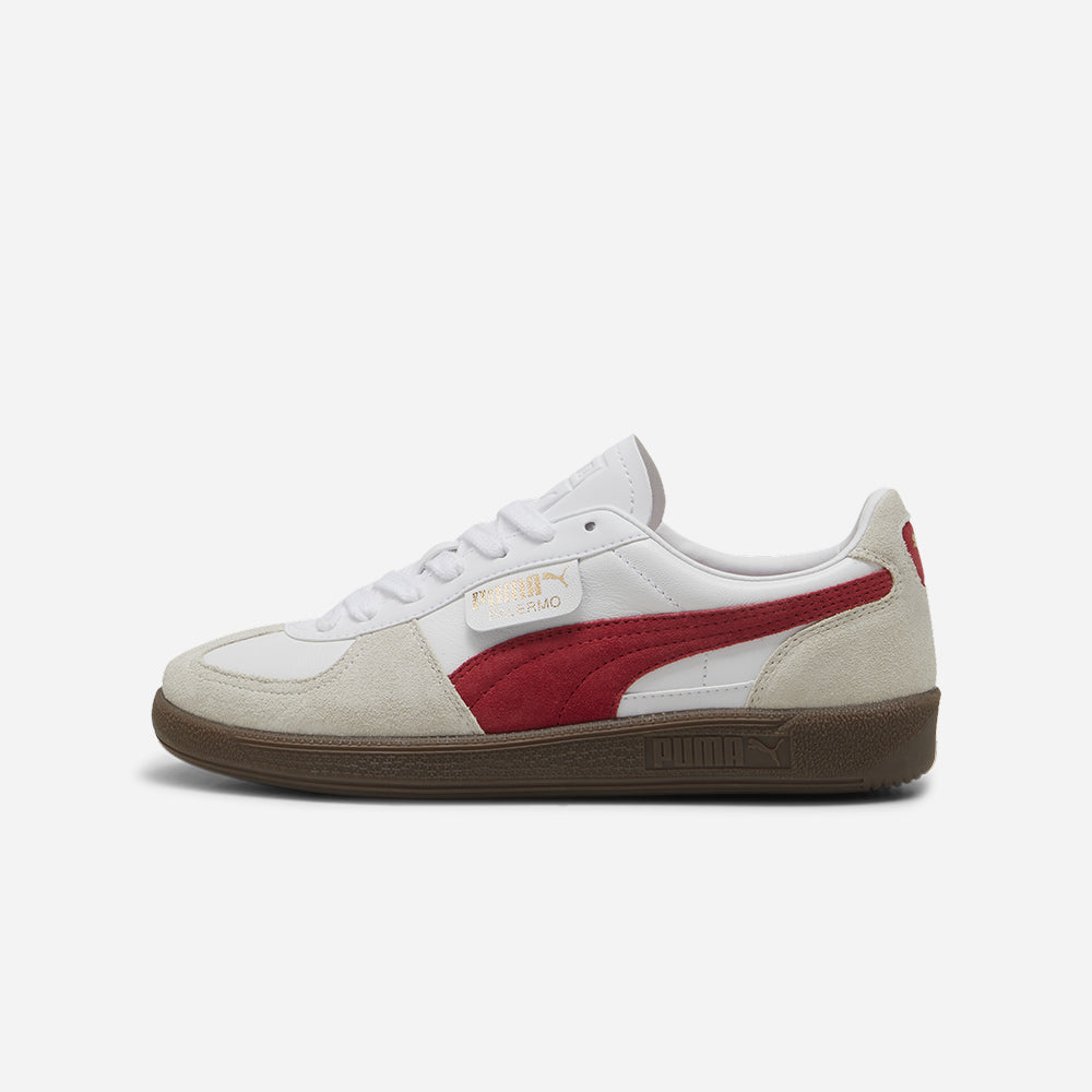 Giày Thể Thao Unisex Puma Palermo Leather - Xám - Supersports Vietnam