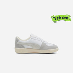 Kids' Puma Palermo Leather Lace Up Ps Sneakers - White