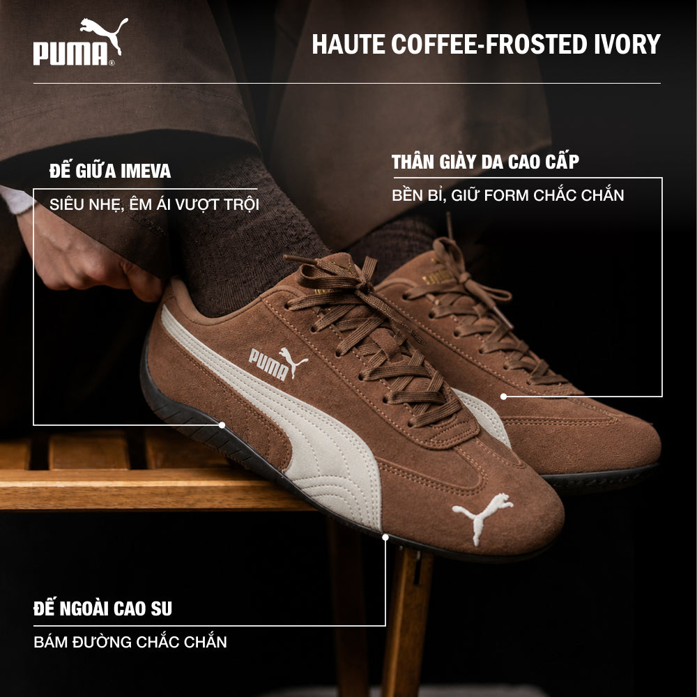 Giày Sneaker Unisex Puma Speedcat Og - Nâu - Supersports Vietnam