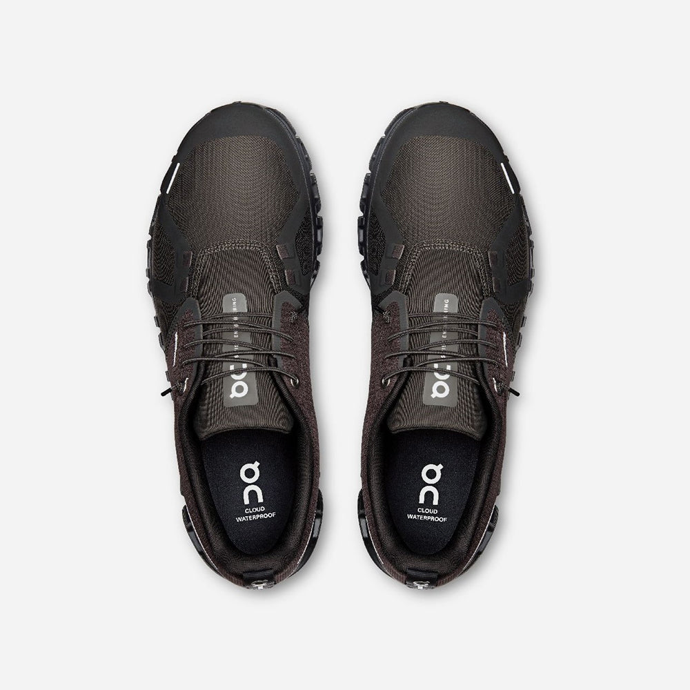 Giày Sneaker Nam On Running Cloud 6 Waterproof - Đen - Supersports Vietnam