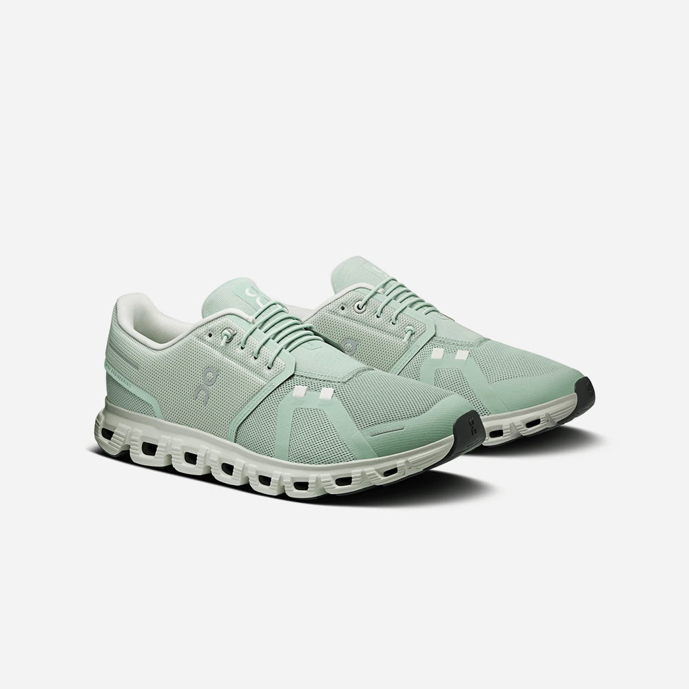 Giày Sneaker Nam On Running Cloud 6 - Xanh Mint - Supersports Vietnam