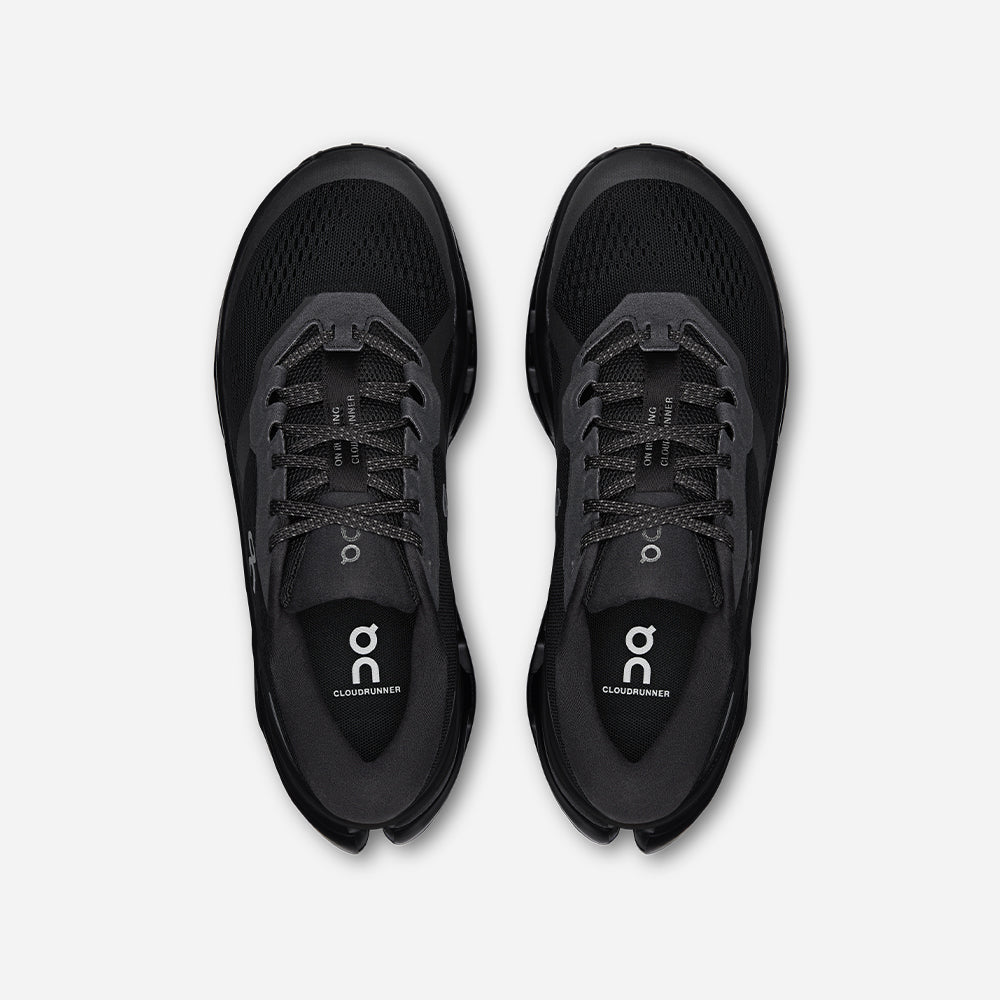 Giày Chạy Bộ Nam On Running Cloudrunner 3 - Đen - Supersports Vietnam