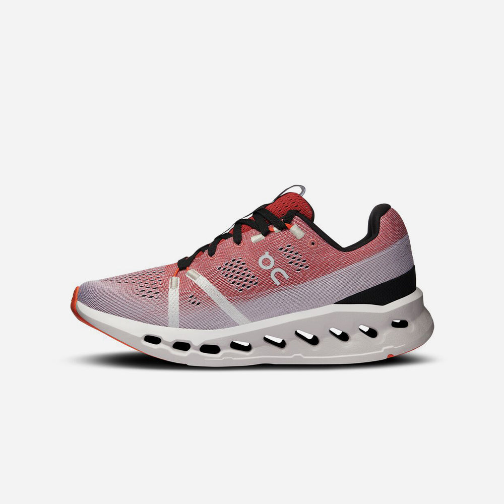 Giày Chạy Bộ Nữ On Cloudsurfer - Đỏ - Supersports Vietnam