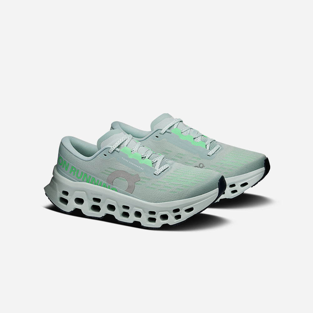 Giày Chạy Bộ Nữ On Running Cloudmonster 3 - Xanh Mint - Supersports Vietnam