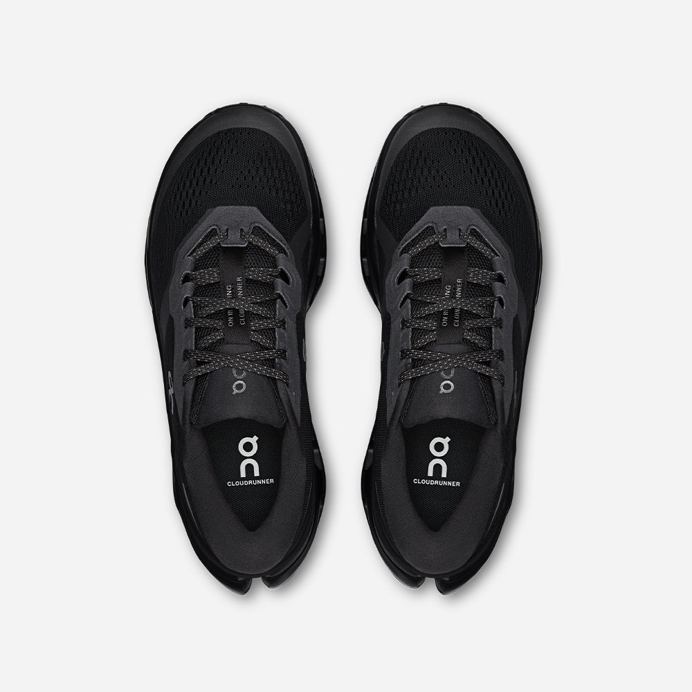 Giày Chạy Bộ Nữ On Running Cloudrunner 3 - Đen - Supersports Vietnam