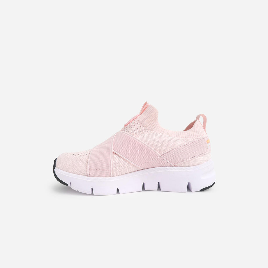 Supersports Vietnam Official, Kids' Fila Ggumi Knit Velcro Kd Sneakers -  Pink