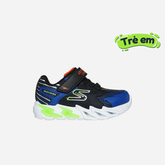 Giày Sneaker Bé Trai Skechers Flex-Glow Bolt - Xanh Dương