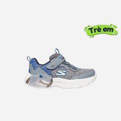 Giày Sneaker Bé Trai Skechers Creature-Lights - Xám