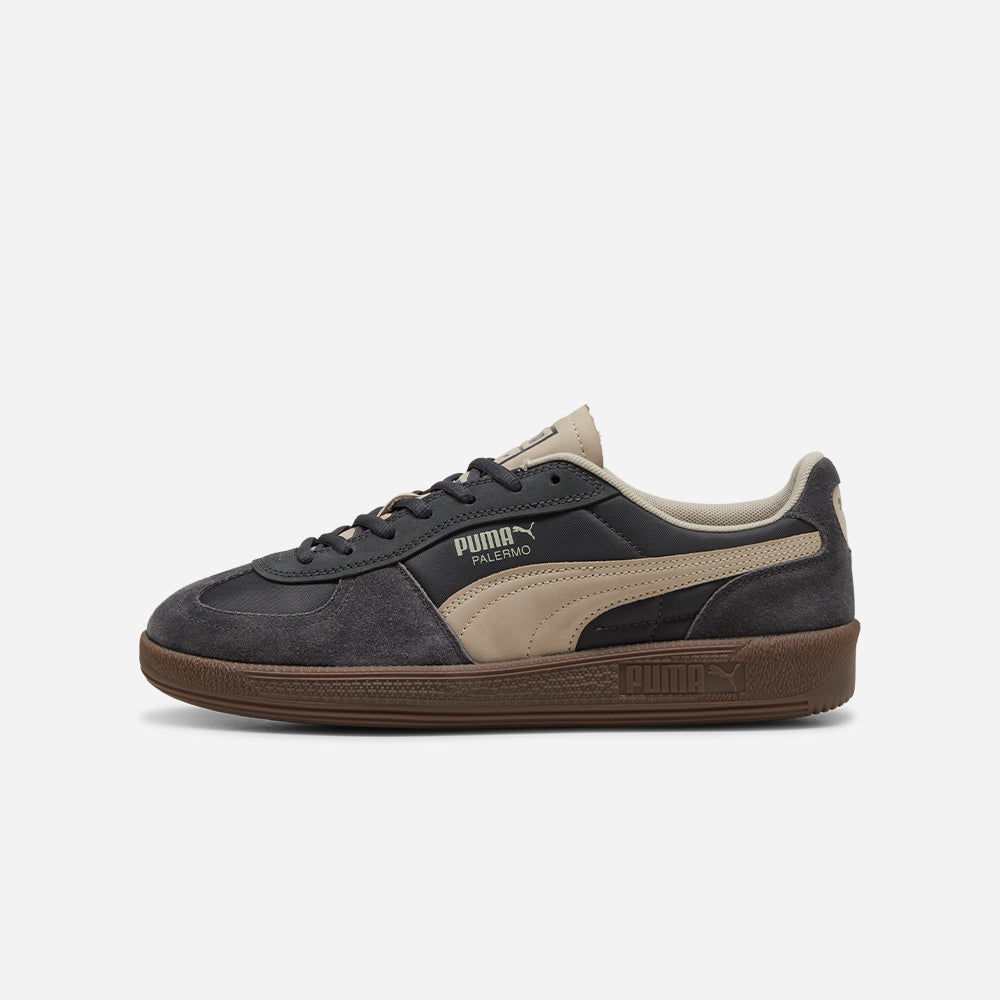 Giày Sneaker Nam Puma Palermo Pop - Đen - Supersports Vietnam