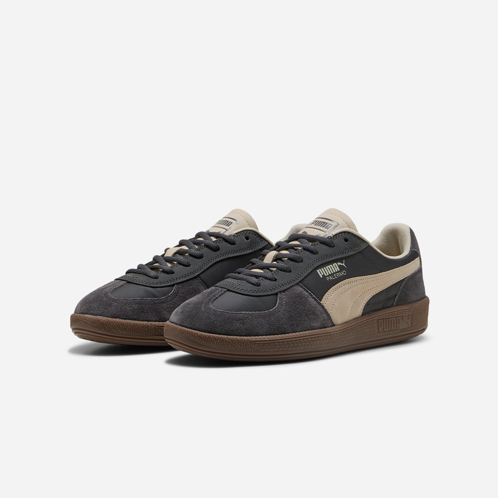 Giày Sneaker Nam Puma Palermo Pop - Đen - Supersports Vietnam