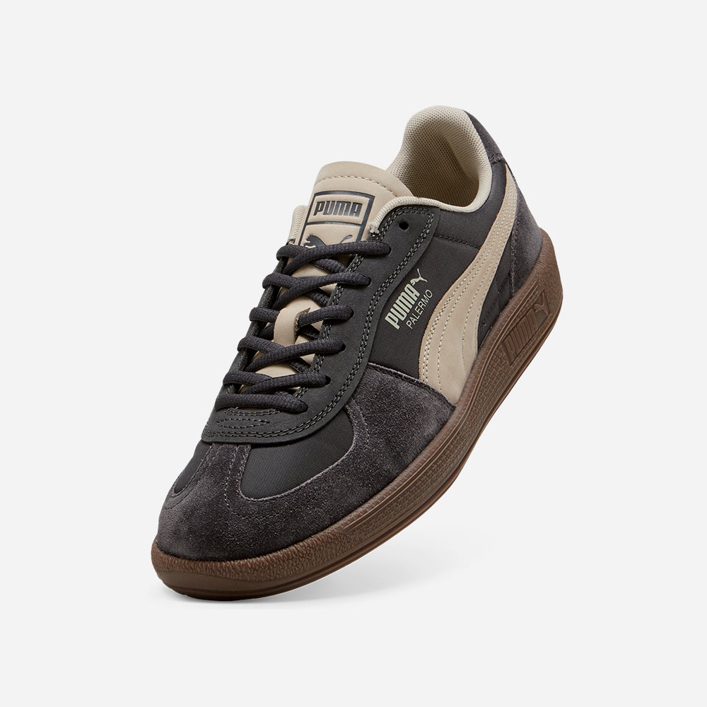 Giày Sneaker Nam Puma Palermo Pop - Đen - Supersports Vietnam