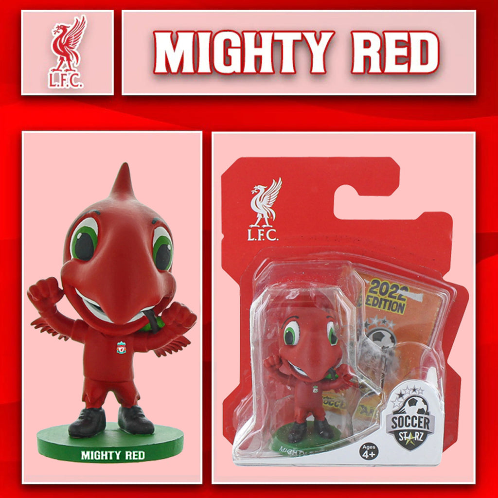 Mô Hình Linh Vật Mascot Soccerstarz - Liverpool Mighty Red - Home Kit - Supersports Vietnam