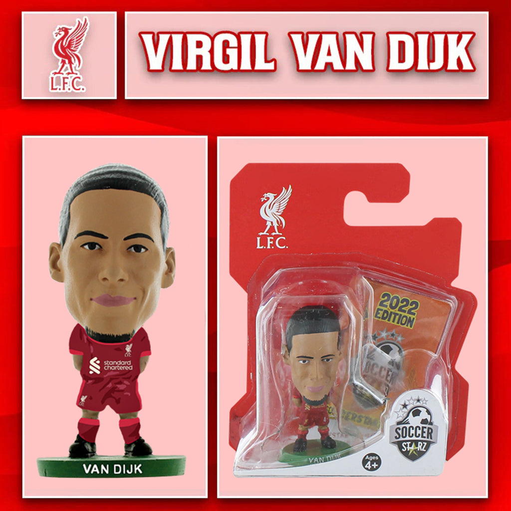 Mô Hình Cầu Thủ Bóng Đá Soccerstarz - Liverpool Virgil Van Dijk Home Kit (Phiên Bản 2022) - Supersports Vietnam