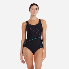 Women's Zoggs Macmasters Scoopback One Piece - Black