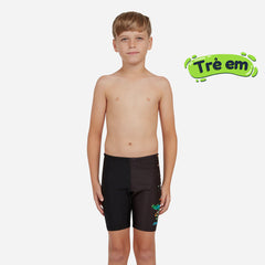 Boys' Zoggs Mid Length Jammers - Black