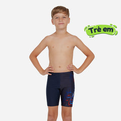 Boys' Zoggs Mid Length Jammers - Navy