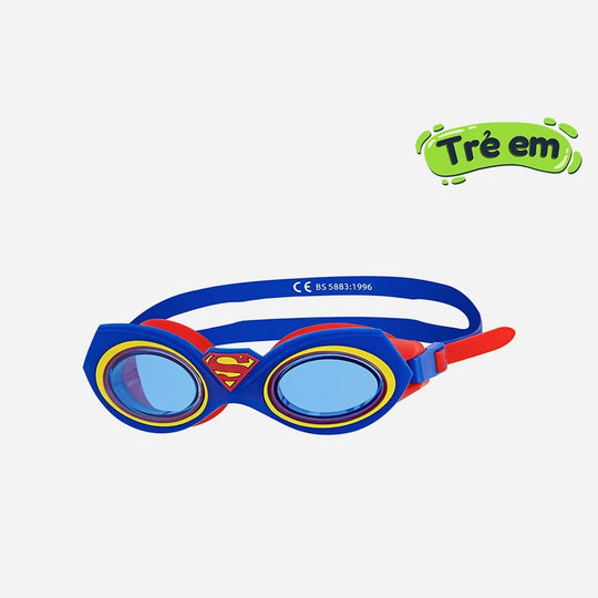 Boys' Zoggs Superman Character Goggle - Blue