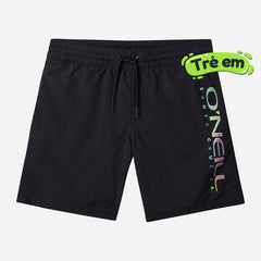 Boys' O'Neill Cali Retro 14" Boardshorts - Black