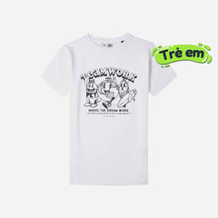 Boys' O'Neill Hybrid Teamwork T-Shirt - White