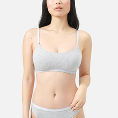 Women's Adidas Underwear Aec Scoop Sport Bra - Gray