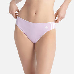 Women's Adidas Underwear Acfc Bikini Briefs - Purple