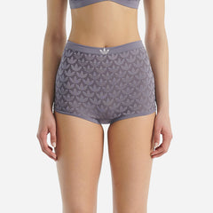 Women's Adidas Underwear Mtm High Rise Short Pants - Purple