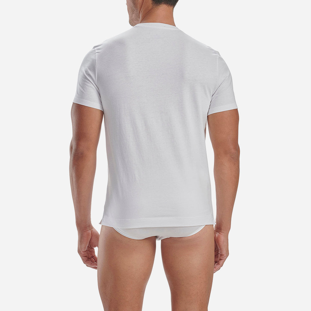 Áo Lót Nam Adidas Underwear Ccc - 2Pk Crew Neck - Trắng - Supersports Vietnam