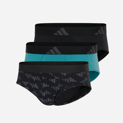 Men's Adidas Underwear Afc - 3Pk Briefs - Multicolor