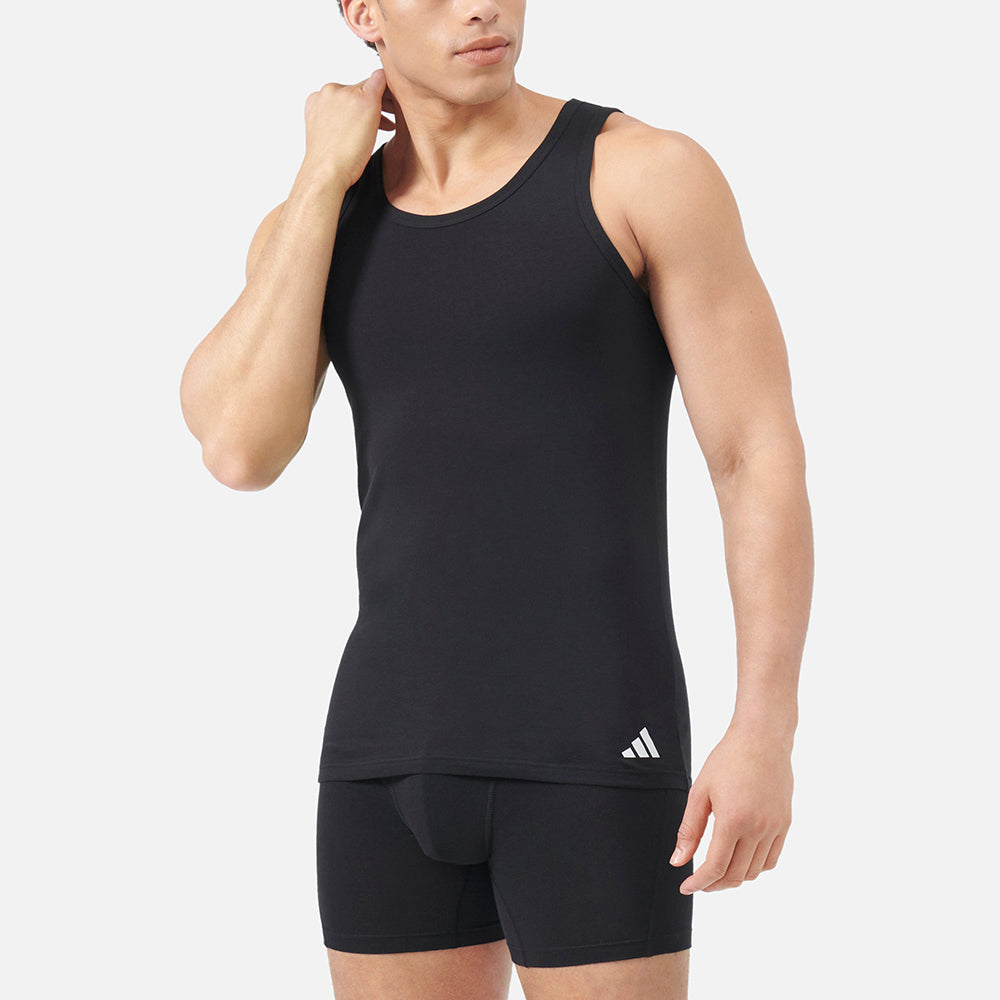 Áo Lót Nam Adidas Underwear Afc - 2Pk - Đen - Supersports Vietnam