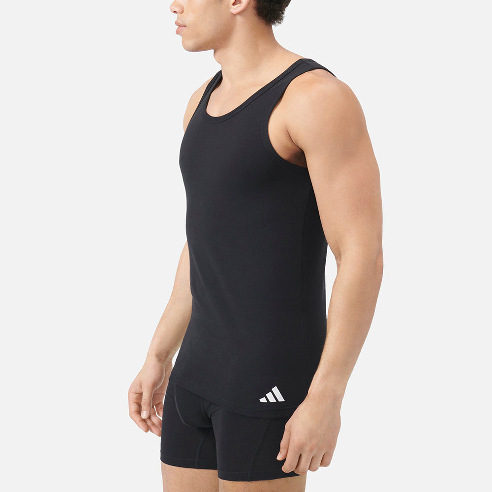 Áo Lót Nam Adidas Underwear Afc - 2Pk - Đen - Supersports Vietnam