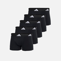 Men's Adidas Underwear Afc - 5Pk Trunks - Black